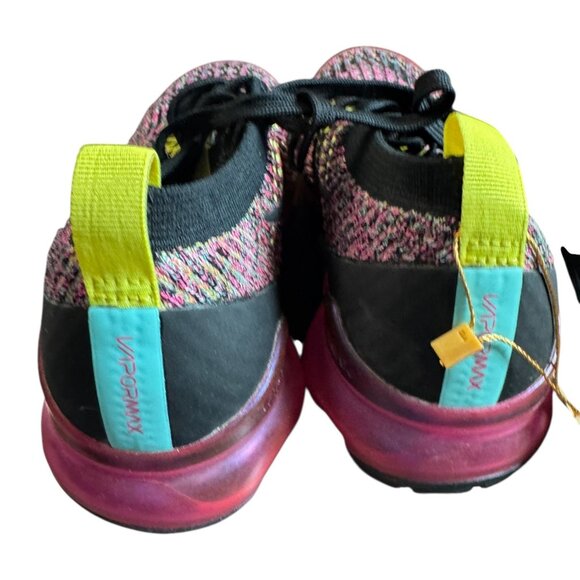 Nike Air VaporMax Flyknit 3 Black Multicolor Sneakers Size 7 Womens Shoes - Picture 16 of 16